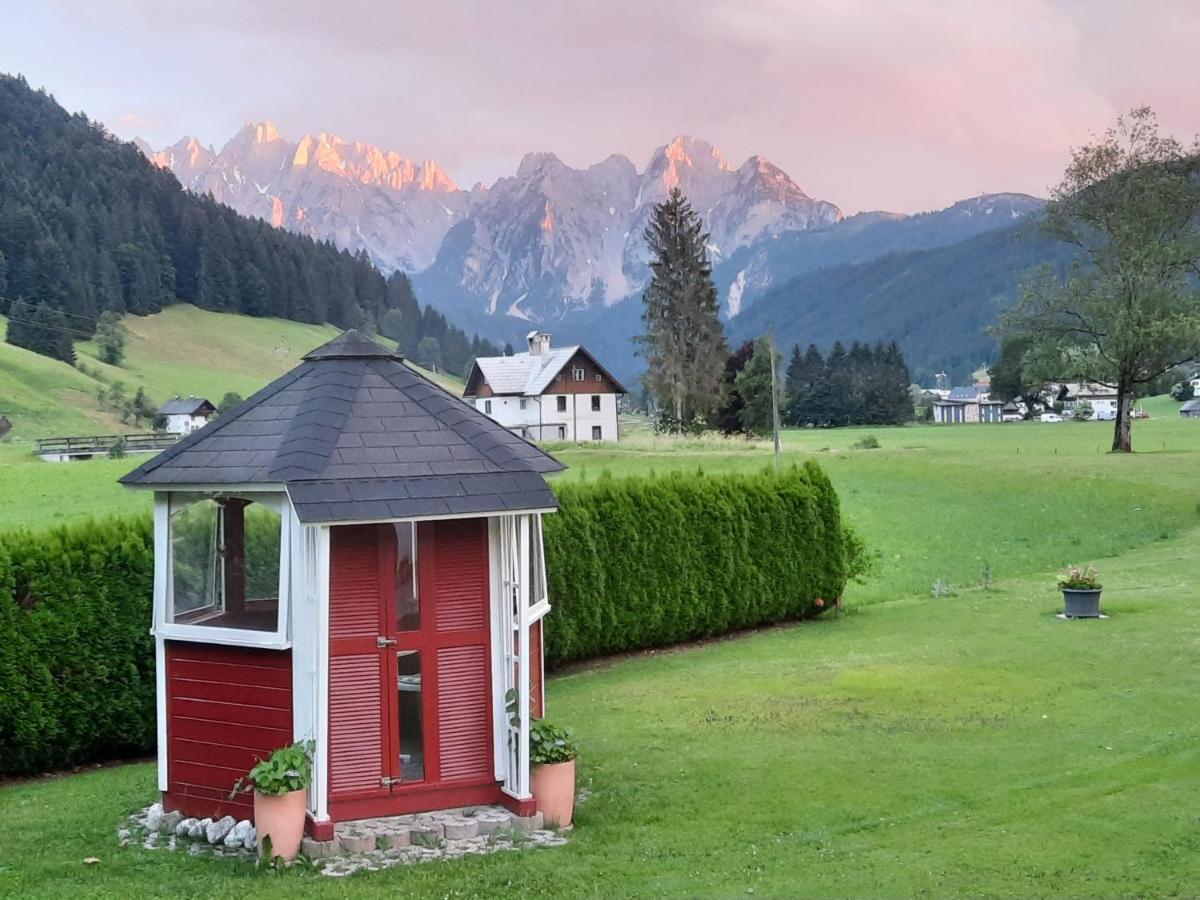Апартаменты Haus Gruenwald Гозау Экстерьер фото